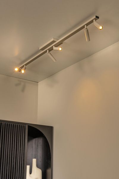 Lucide KEONI - Ceiling spotlight - 6xG9 - Taupe